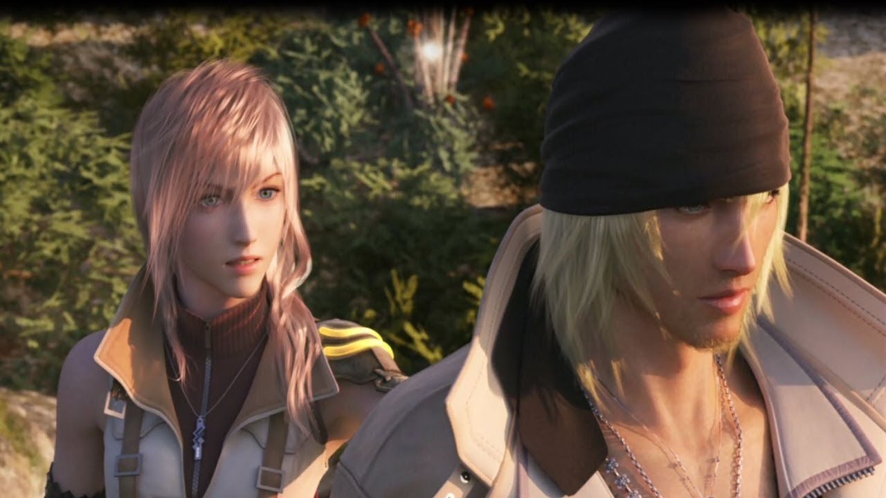 Final Fantasy XIII (HD) Lighting Gives Snow Her Blessing To Marry Serah HD 720p