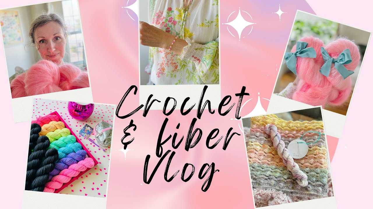 Countdown to Easter Crochet Sweater Vlog : Candy Shoppe Yarns