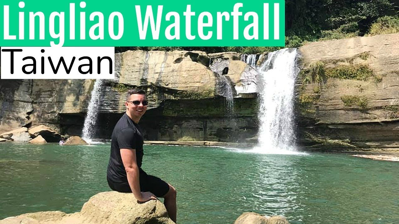 AMAZING Taipei Taiwan Waterfall | Lingjiao Waterfall 嶺腳瀑布