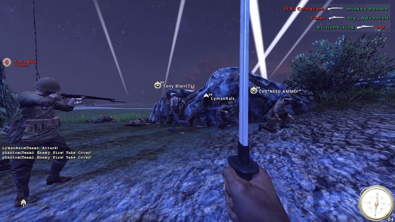 Battotai but you're in the middle of a banzai charge with your friends