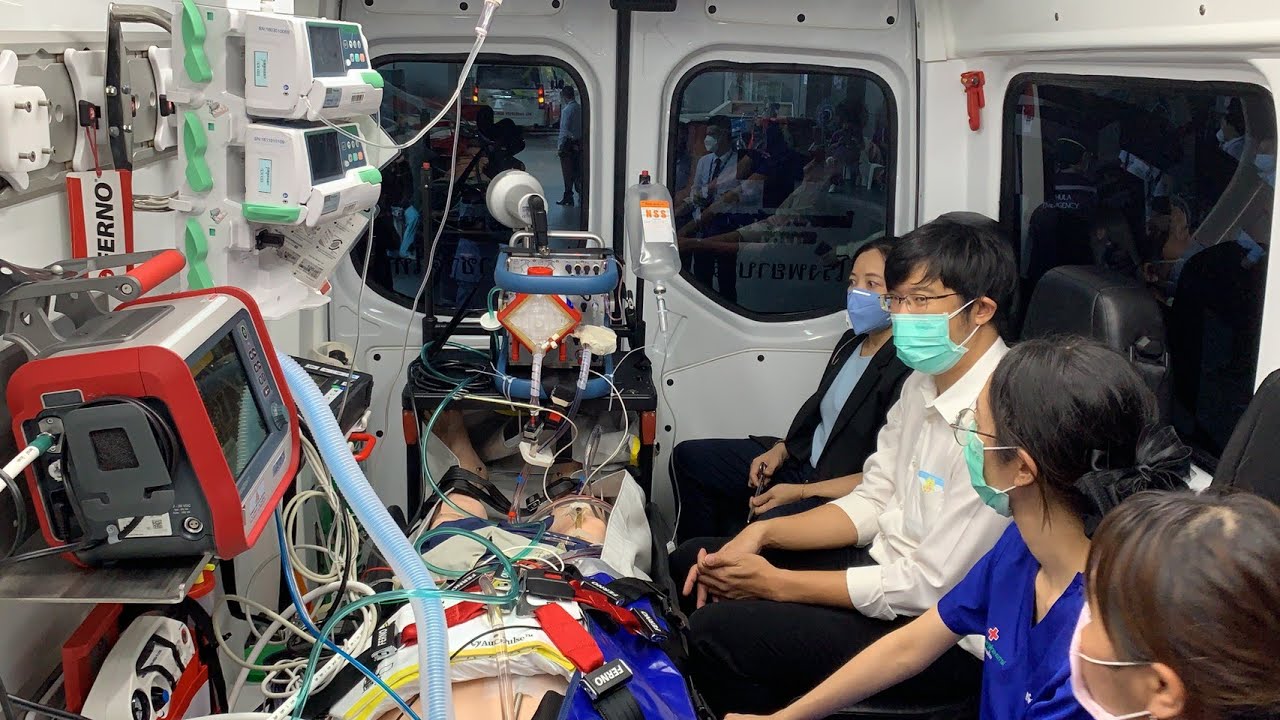 Interhospital ECMO transport (Simulation In-Situ)