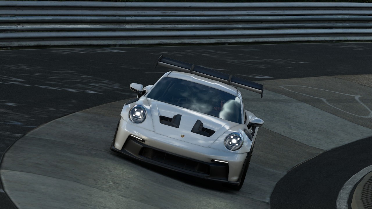 Assetto corsa EVO - test de la Porsche GT3 rs en 0.5