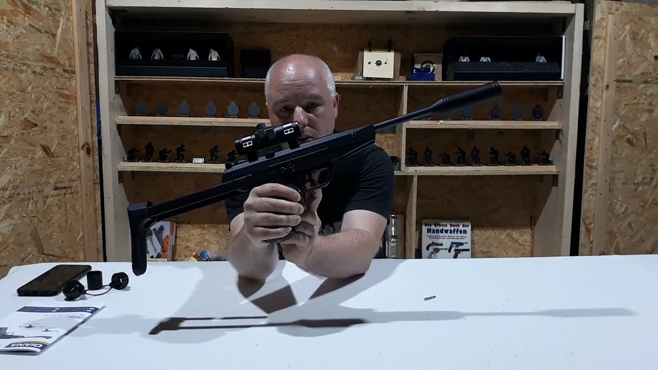 Vorstellung der Diana  LP8 Magnum Tactical.