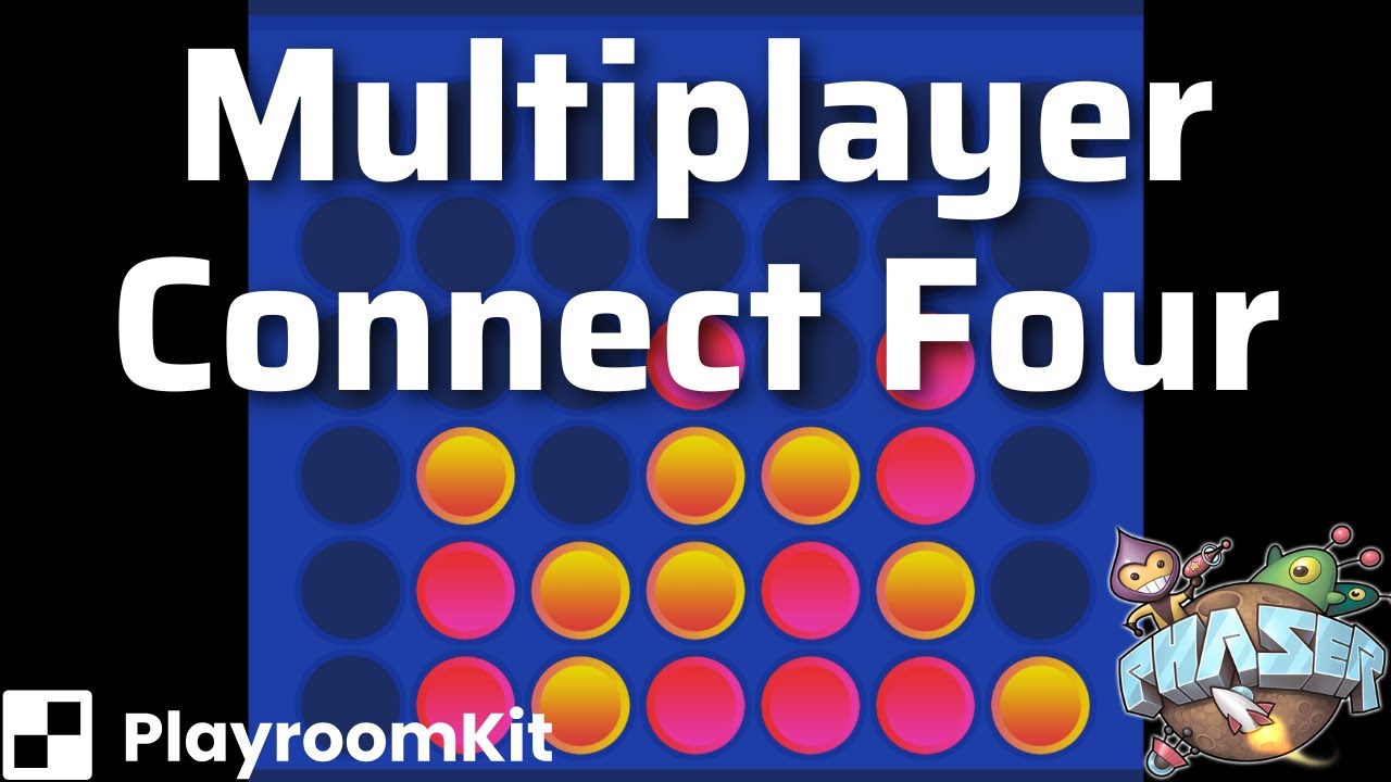 Build a Real-Time Multiplayer Connect Four Game with Phaser 3 + Playroom Kit