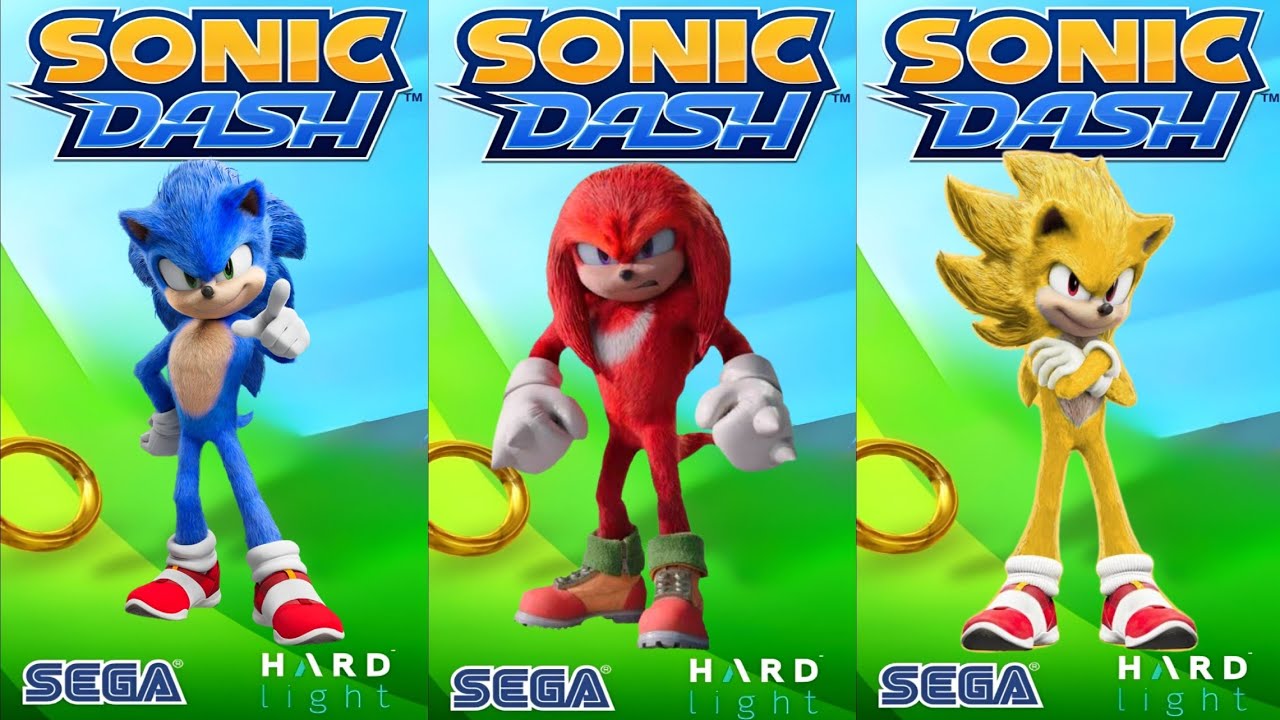Movie Sonic 🆚 Movie Knuckles 🆚 Movie Super Sonic Vs All Bosses Zazz Eggman All Characters