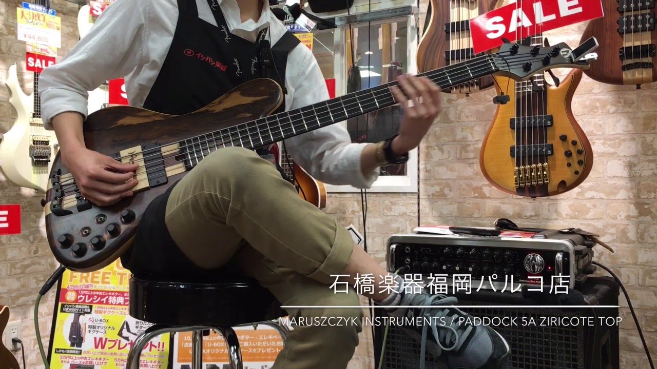 Maruszczyk Instruments / PADDOCK 5a Ziricote Top【イシバシ楽器 福岡パルコ店】