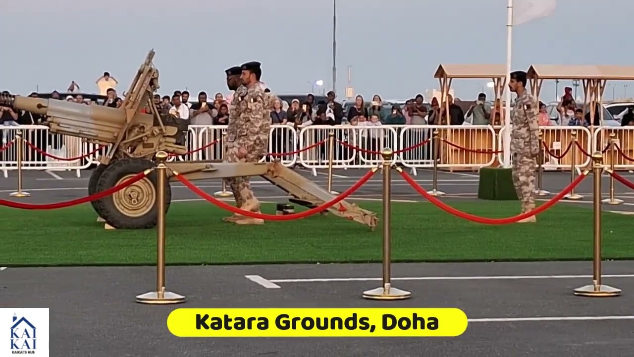 Iftar canon firing - katara