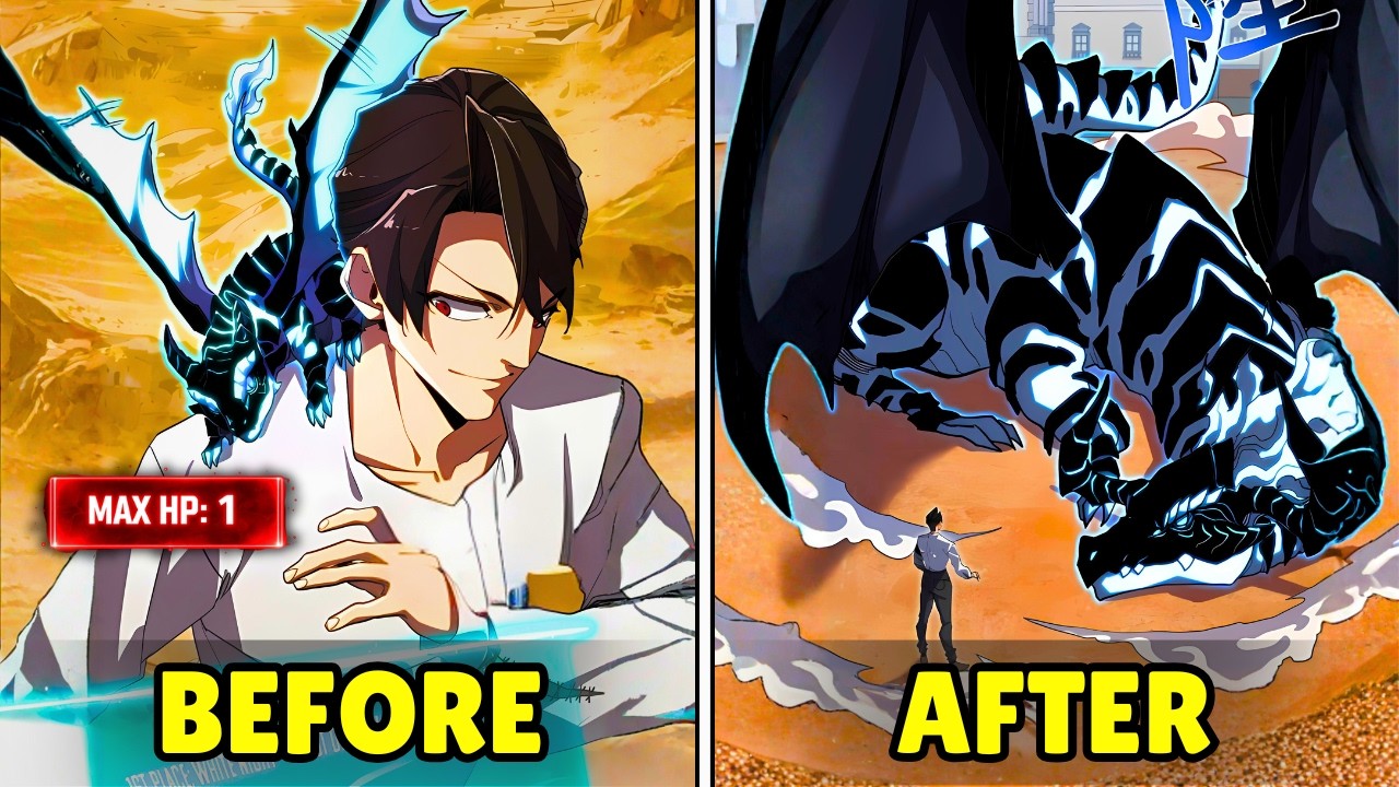 He Only Has 1 HP… Yet Dragons Still Submit to Him! | Manhwa Recap