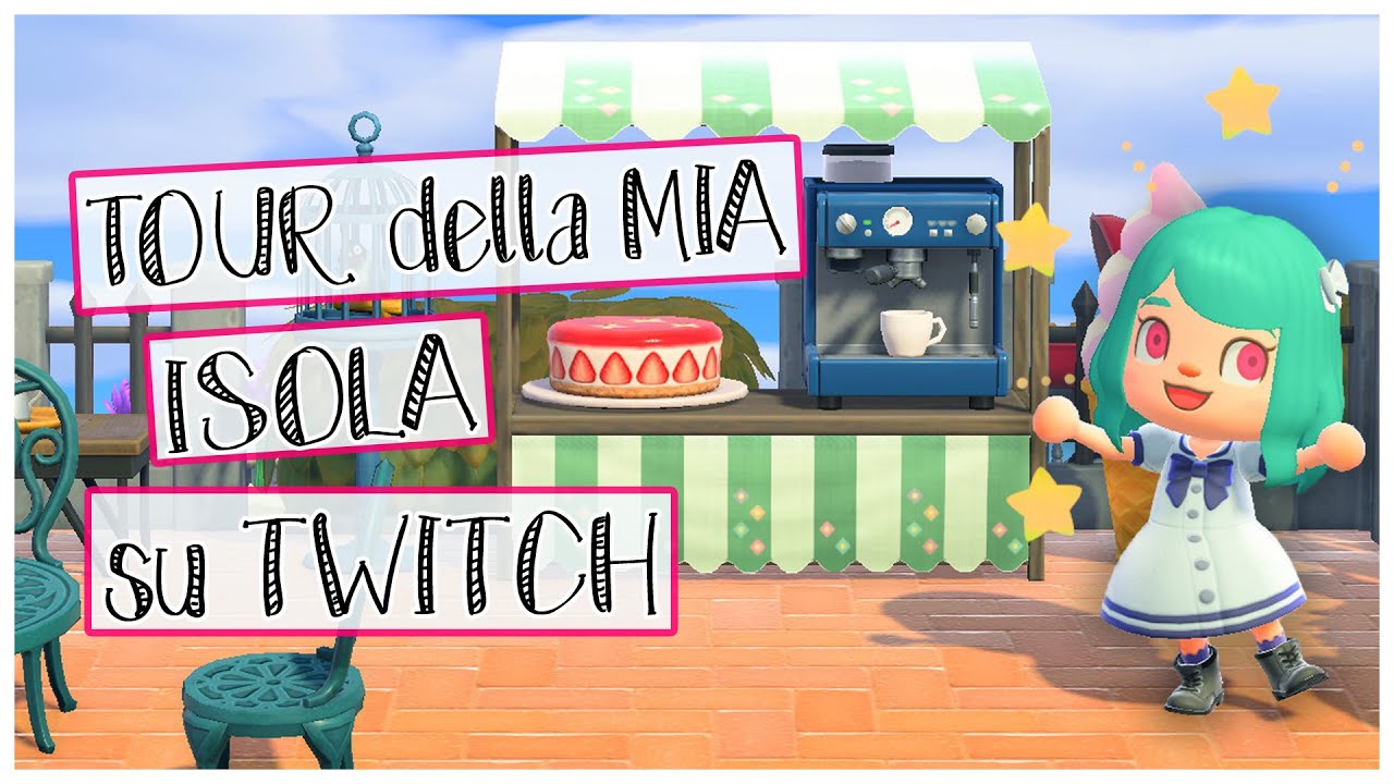 Tour della mia isola in diretta Twitch! ✩ Animal Crossing New Horizons ✩ #AcNh #NintendoSwitch