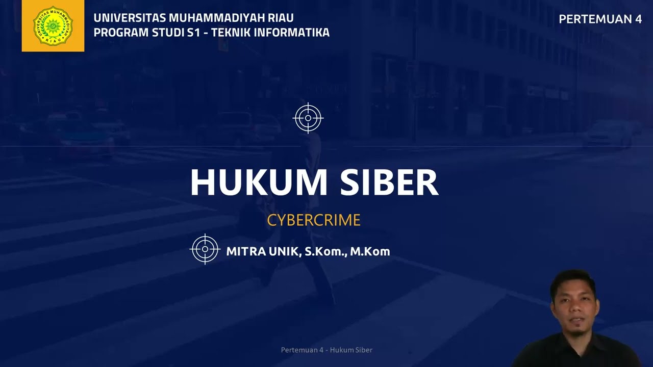 Hukum Siber - Cybercrime