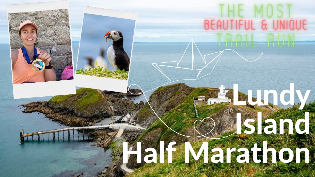 Lundy Island Half Marathon | Stunning Unique Trail Run | Breath-taking Views