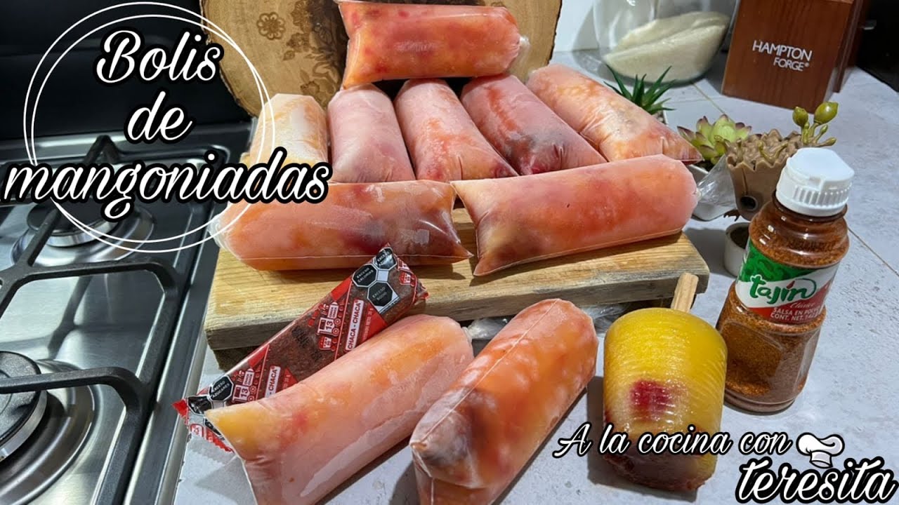 BOLIS DE MANGONEADAS RIQUÍSIMOS RECETA AQUÍ ⬇️🥰😋👩‍🍳
