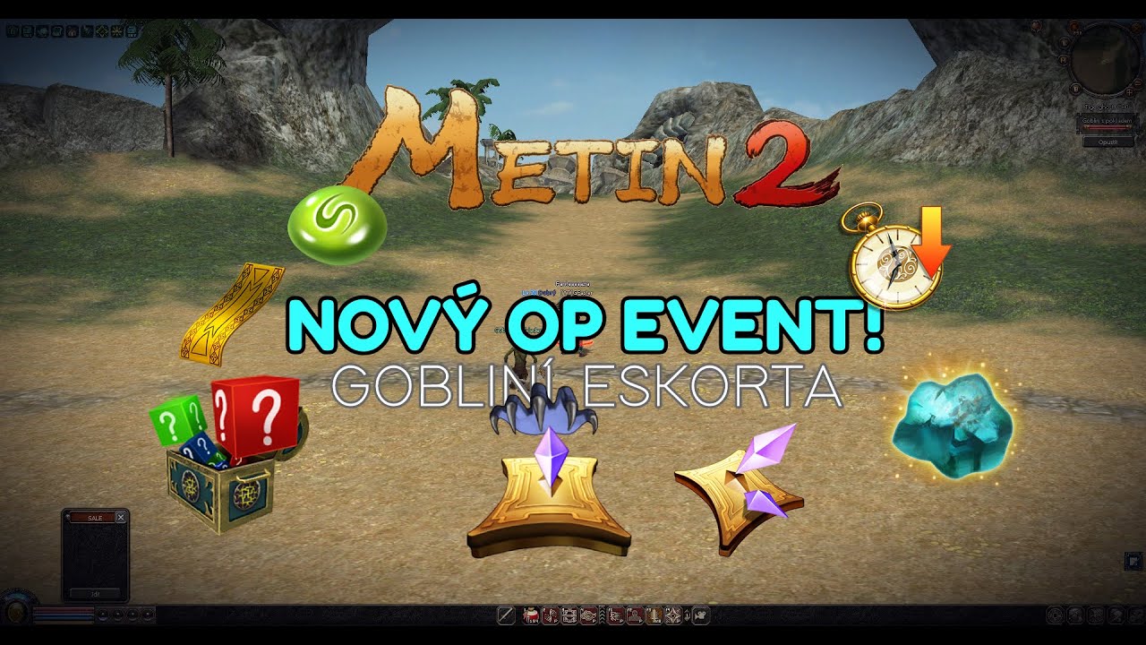METIN2 - NOVÝ OP EVENT! OSTROV POKLADŮ 💰