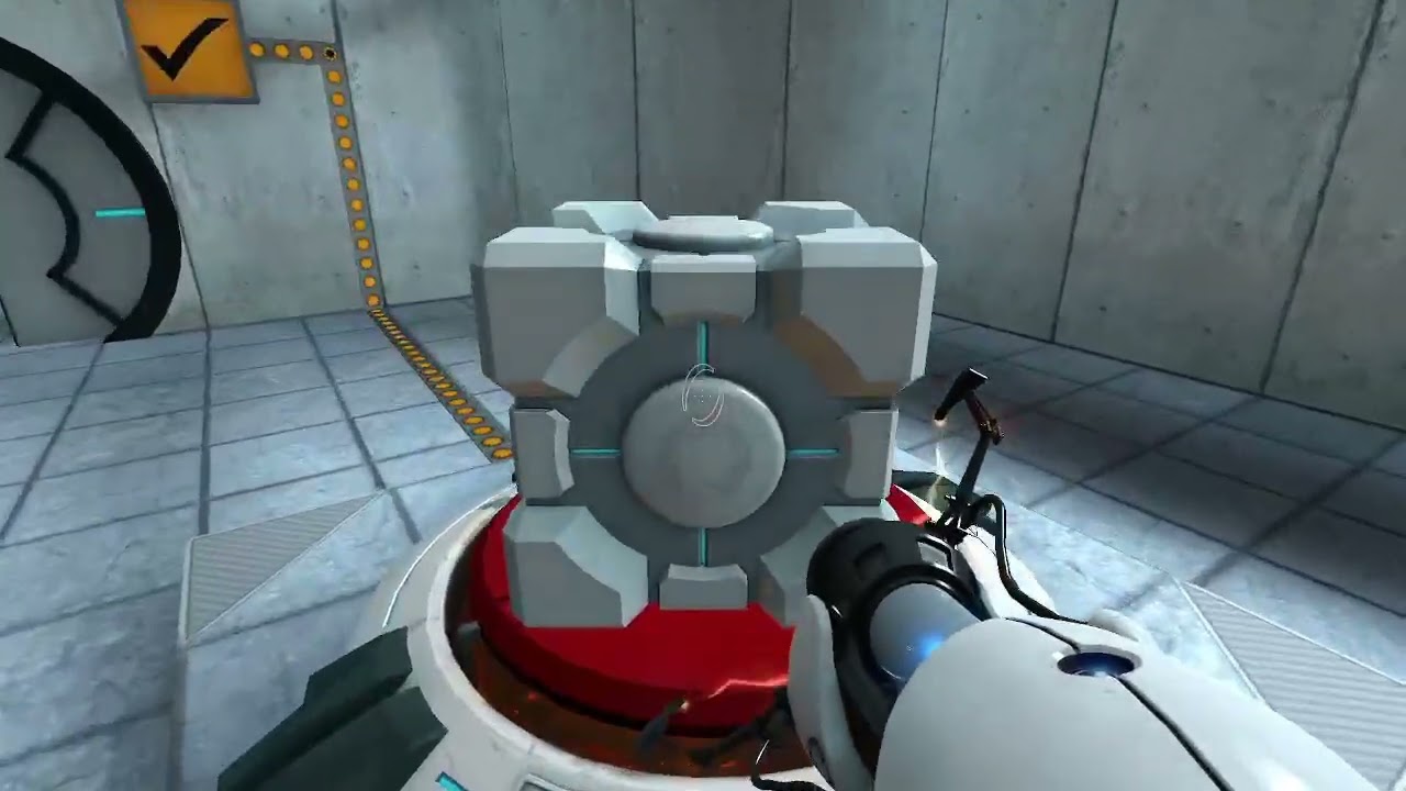 playing the entirety of portal in one sitting - wizard gayming