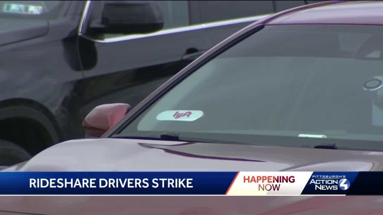 Local rideshare drivers stop accepting rides for 48 hours to protest work conditions