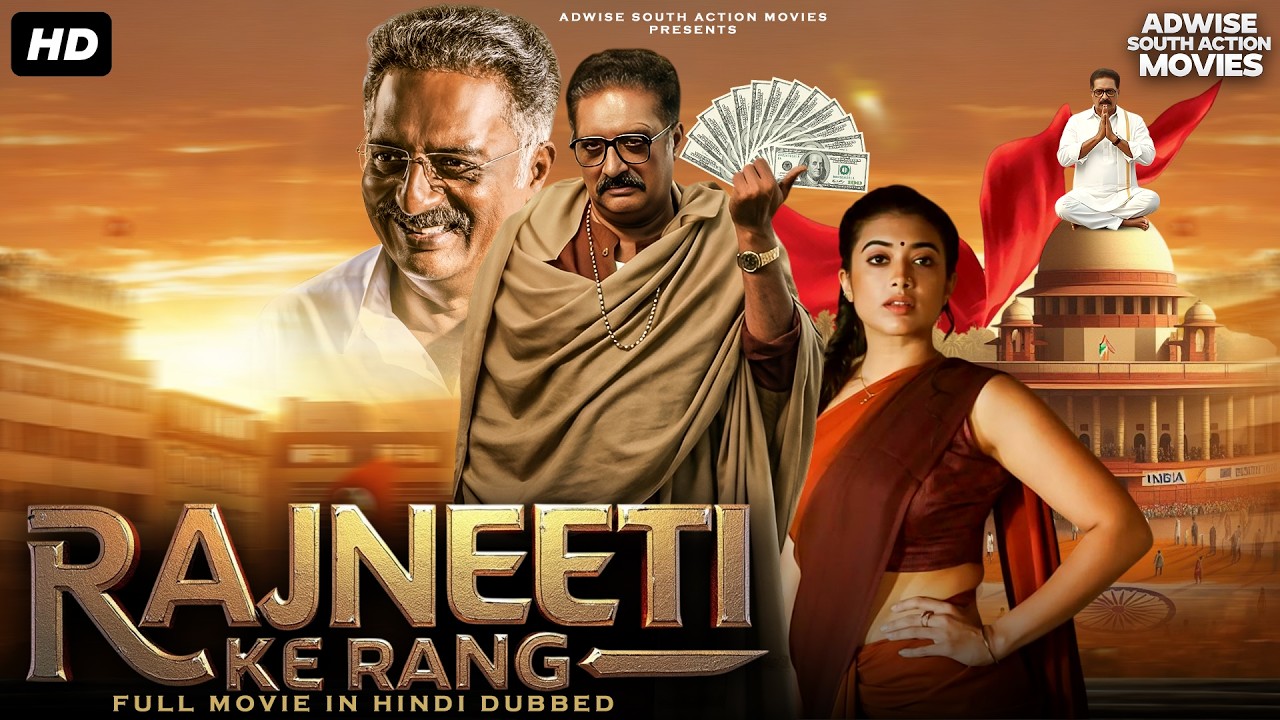''RAAJNEETI KE RANG'' | Full South Action Movie in hindi dubbed | Holi Special Movie | South Movie