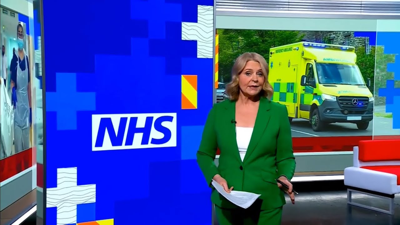 Look north : The NHS service is under pressure but I’m sure it will get stronger as the year passes.
