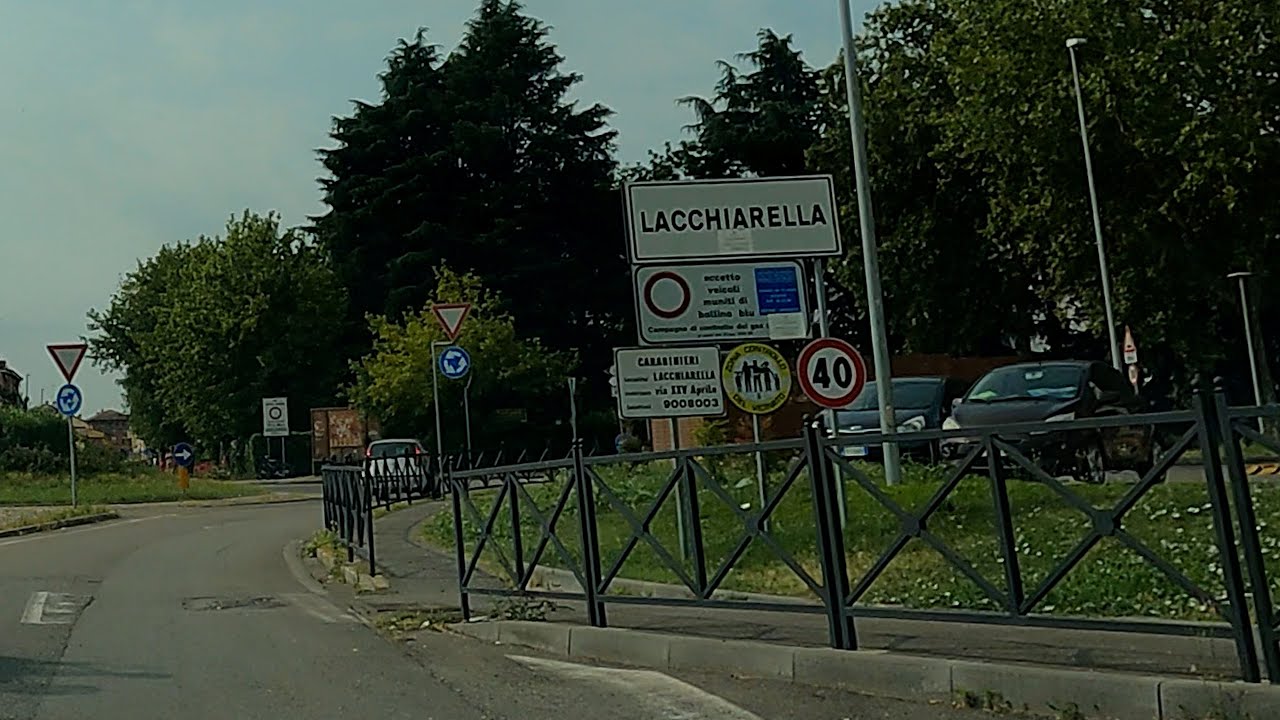 Lacchiarella (MI) in auto - 3X speed 🚙🇮🇹