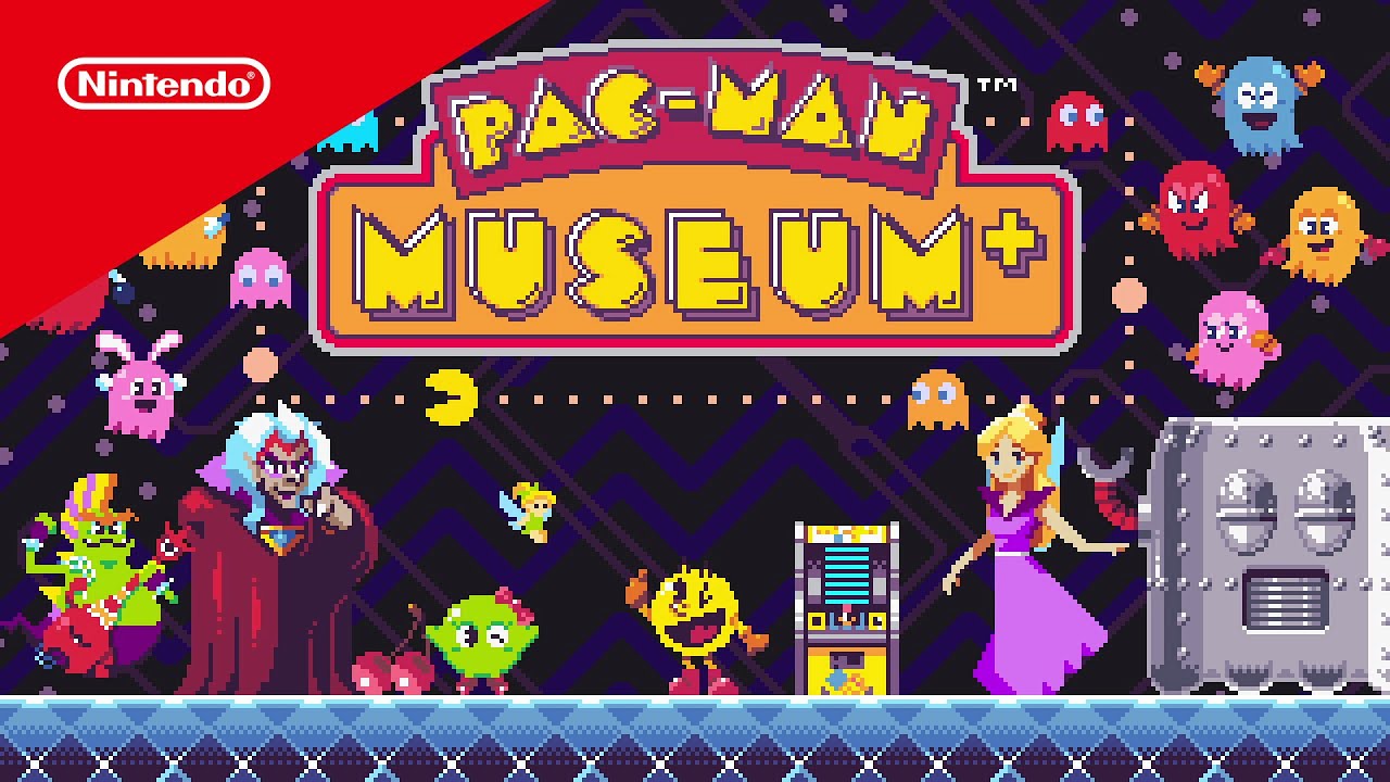 PAC-MAN MUSEUM+ - Launch Trailer - Nintendo Switch | @playnintendo