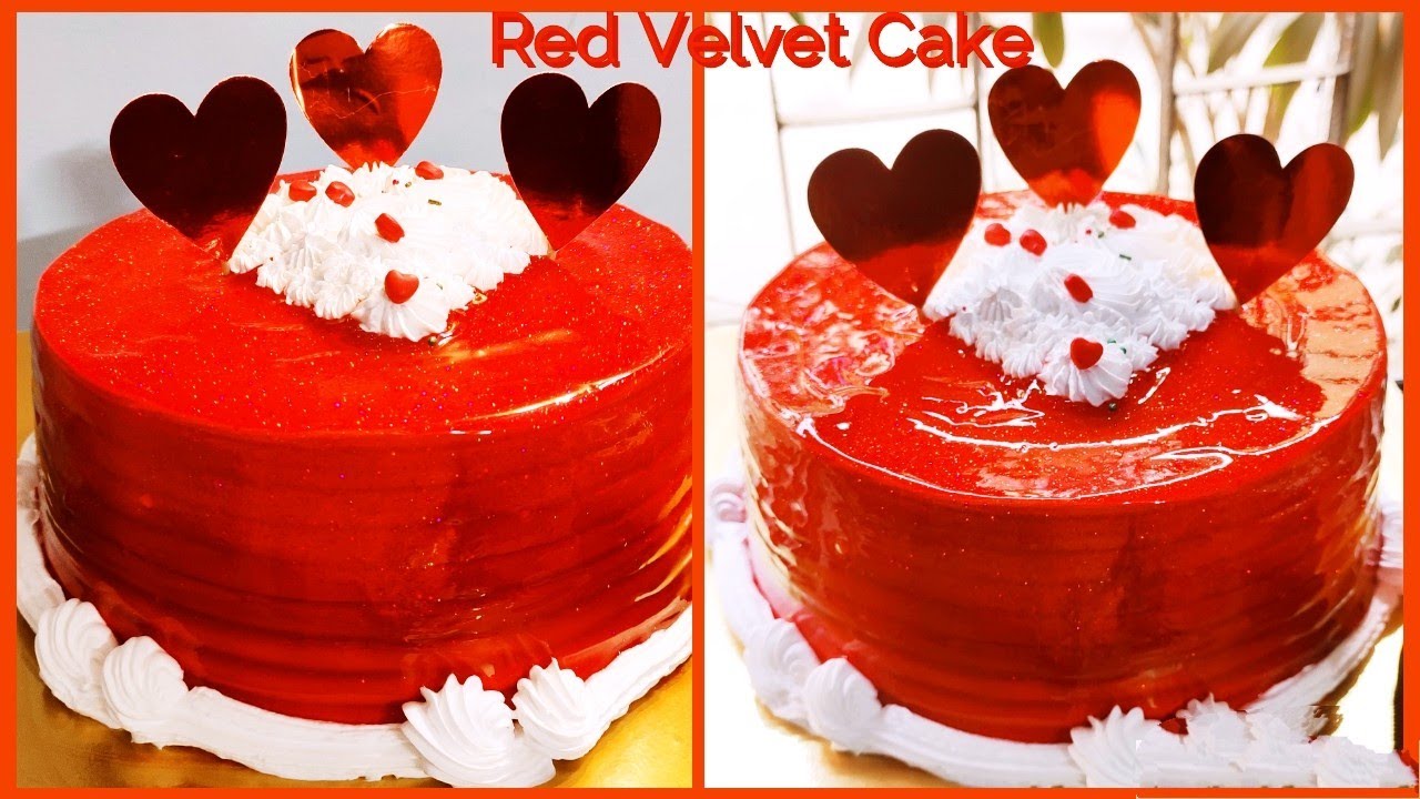 Red Velvet Cake|Live Making Red Velvet Cake Recipe|Valentine's Day Special Red Velvet Cake|14th Feb