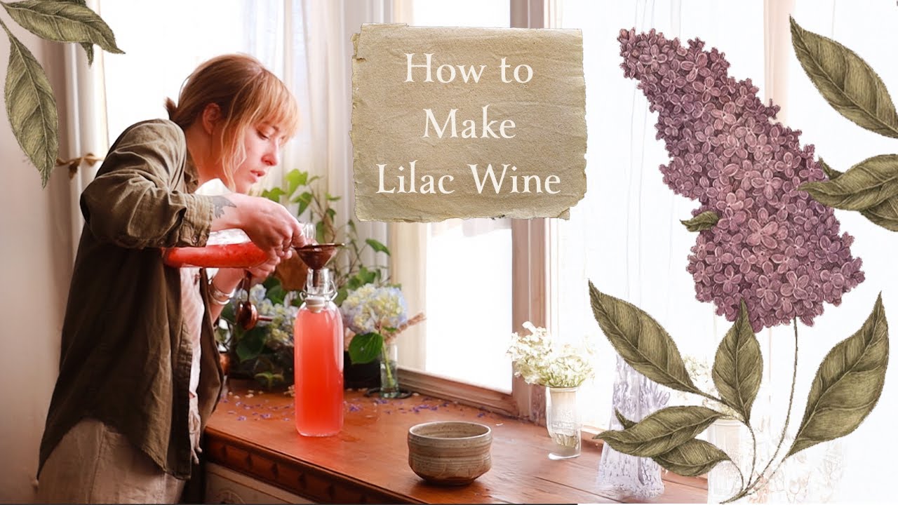 Lilac Wine Recipe | How to Make Flower Wine | Homemade Spring Wine