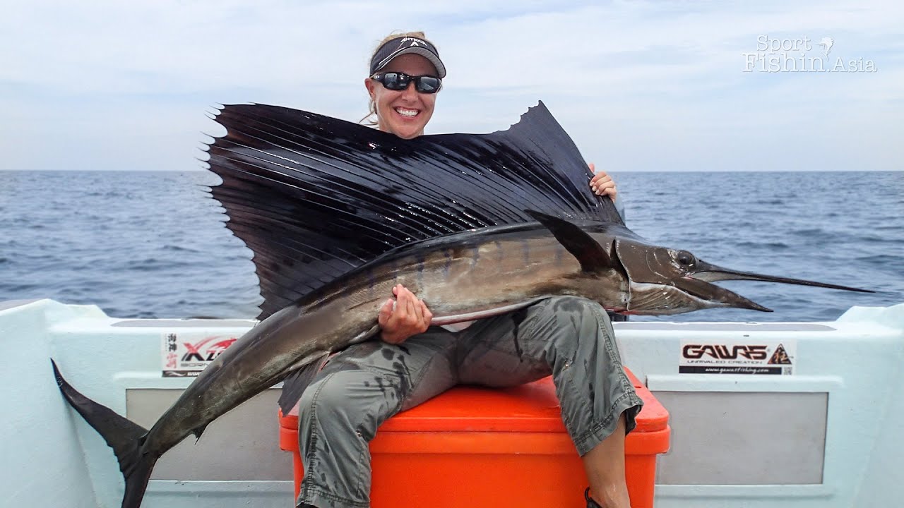 Penn Fathom Reel and Kim's Epic Battle with Her First Sailfish