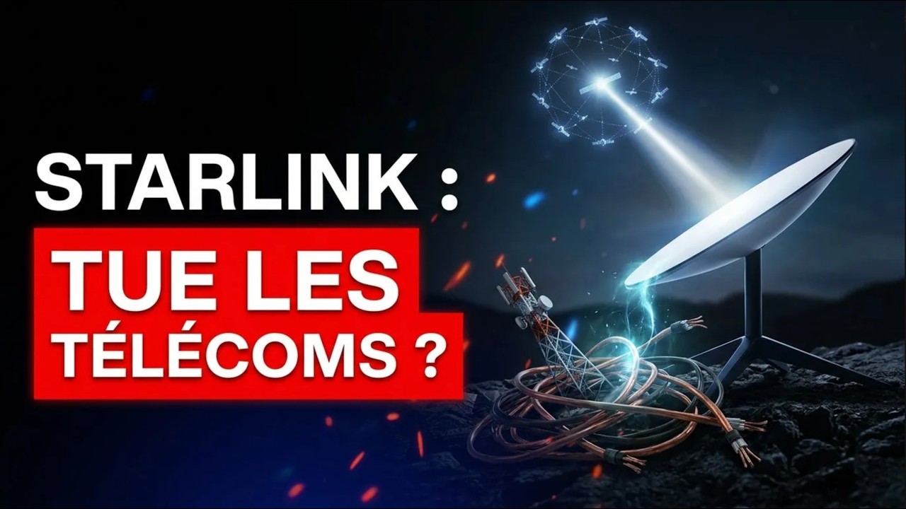 Starlink veut TUER ton op&eacute;rateur t&eacute;l&eacute;com