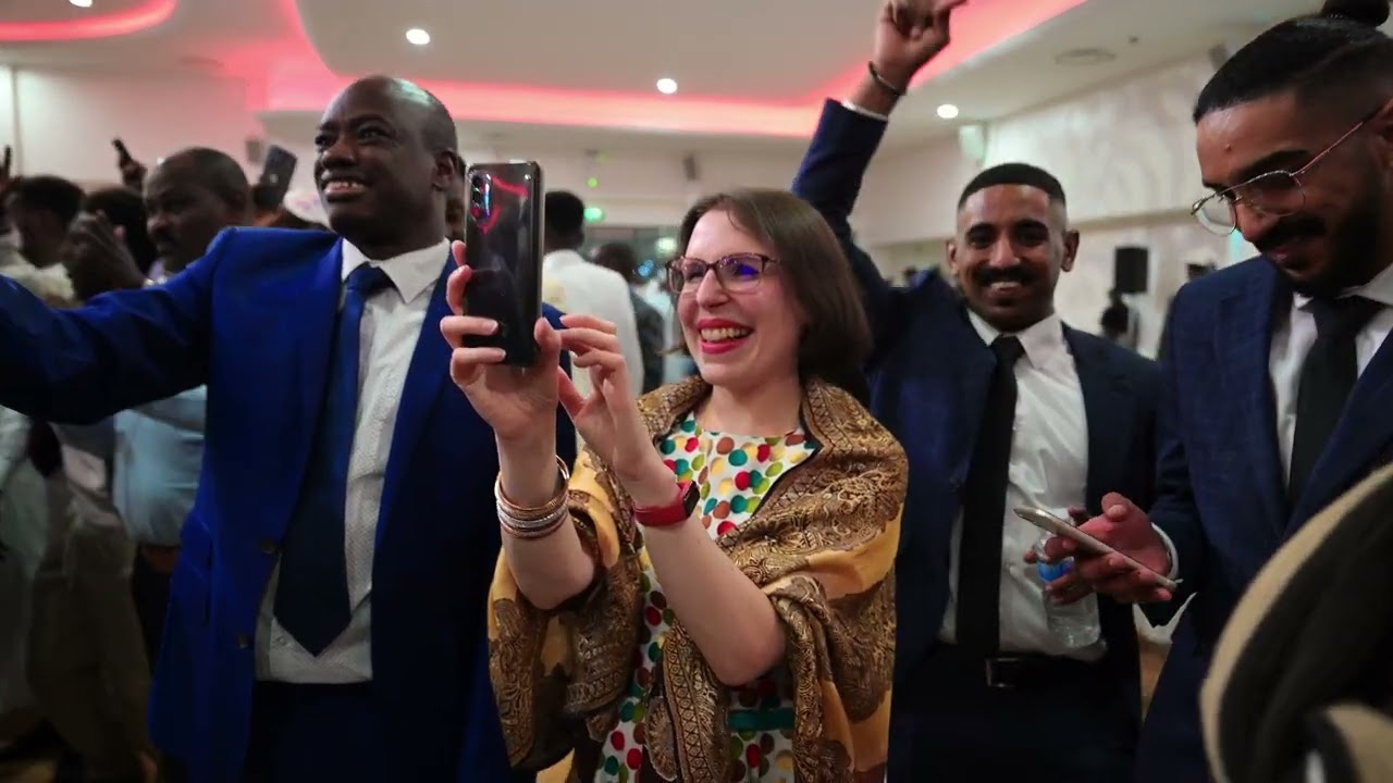 اجمل عرس سوداني في بريطانيا 🇬🇧😍 🇸🇩شوفوا كمية التنوع و الجمال ال فينا