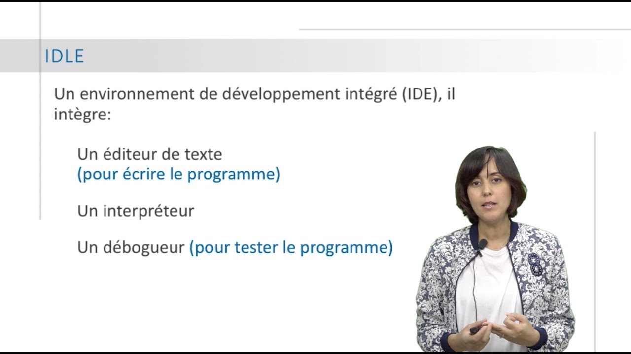 2 - Python: Environnement de développement