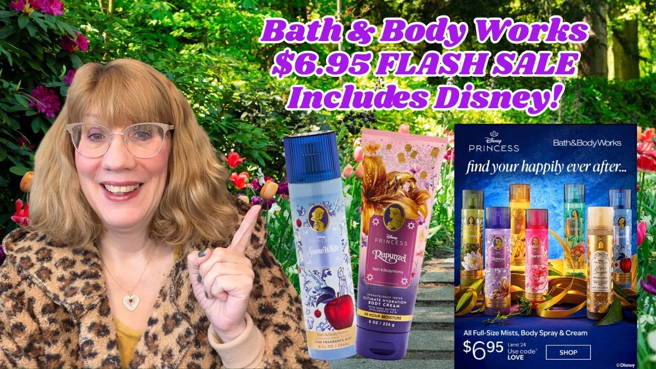 Распродажа Bath & Body Works: 6,95 долларов! Включает товары Disney!