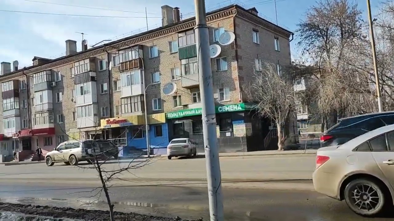 прогулка по ул.Ауельбекова ( бывшая Урицкого) , Кокшетау 🇰🇿