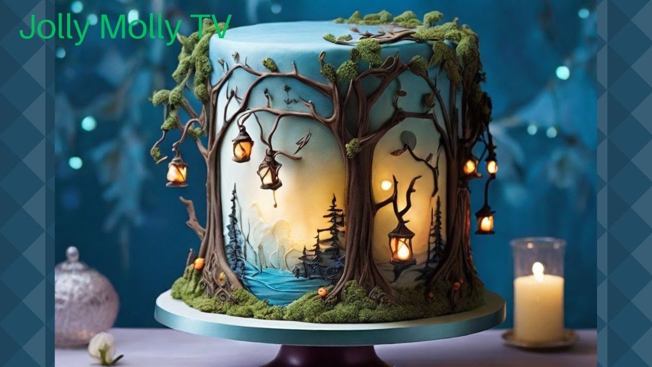 Cake Decorating Ideas Series #17 - Enchanted Forest Cakes