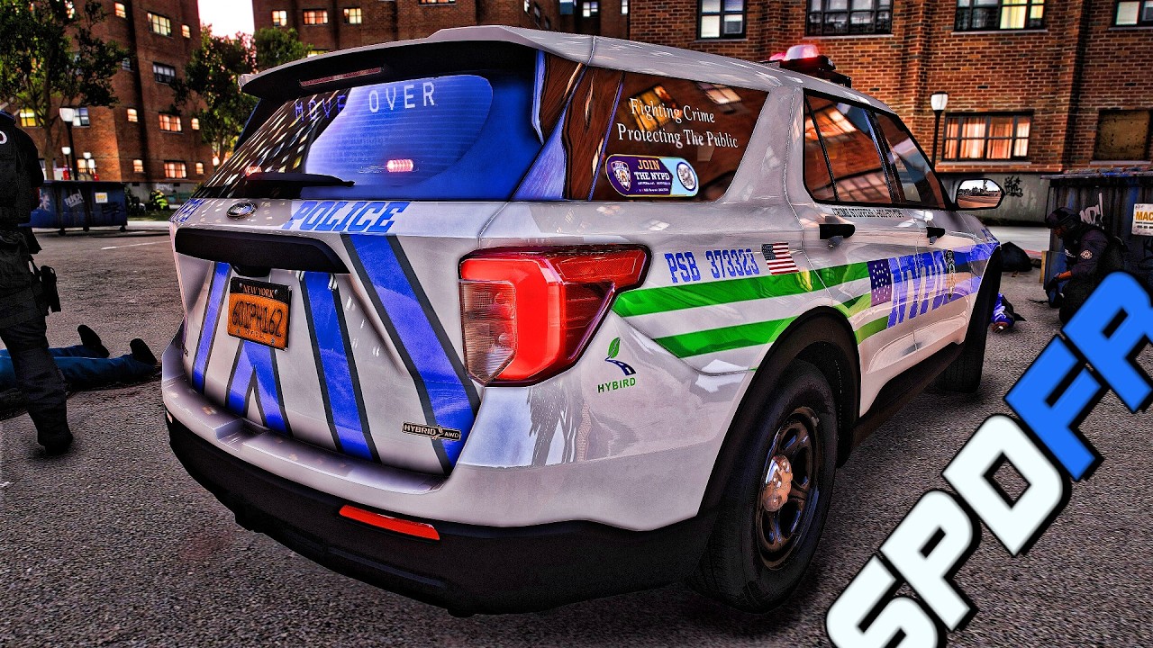 🚔 GTA 5 LSPDFR | Патруль полиции Нью-Йорка в большом городе! | Реалистичный полицейский геймплей