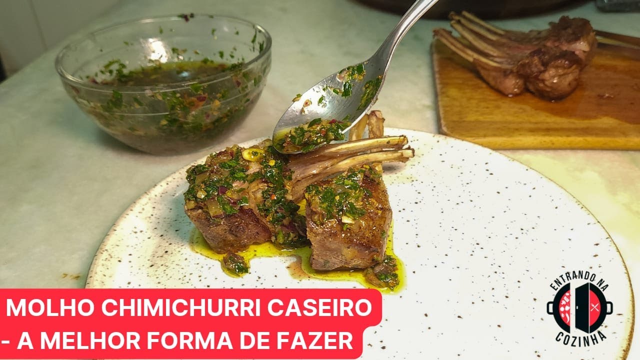 CHIMICHURRI Caseiro | 🔥 A melhor forma de fazer - Receita Argentina