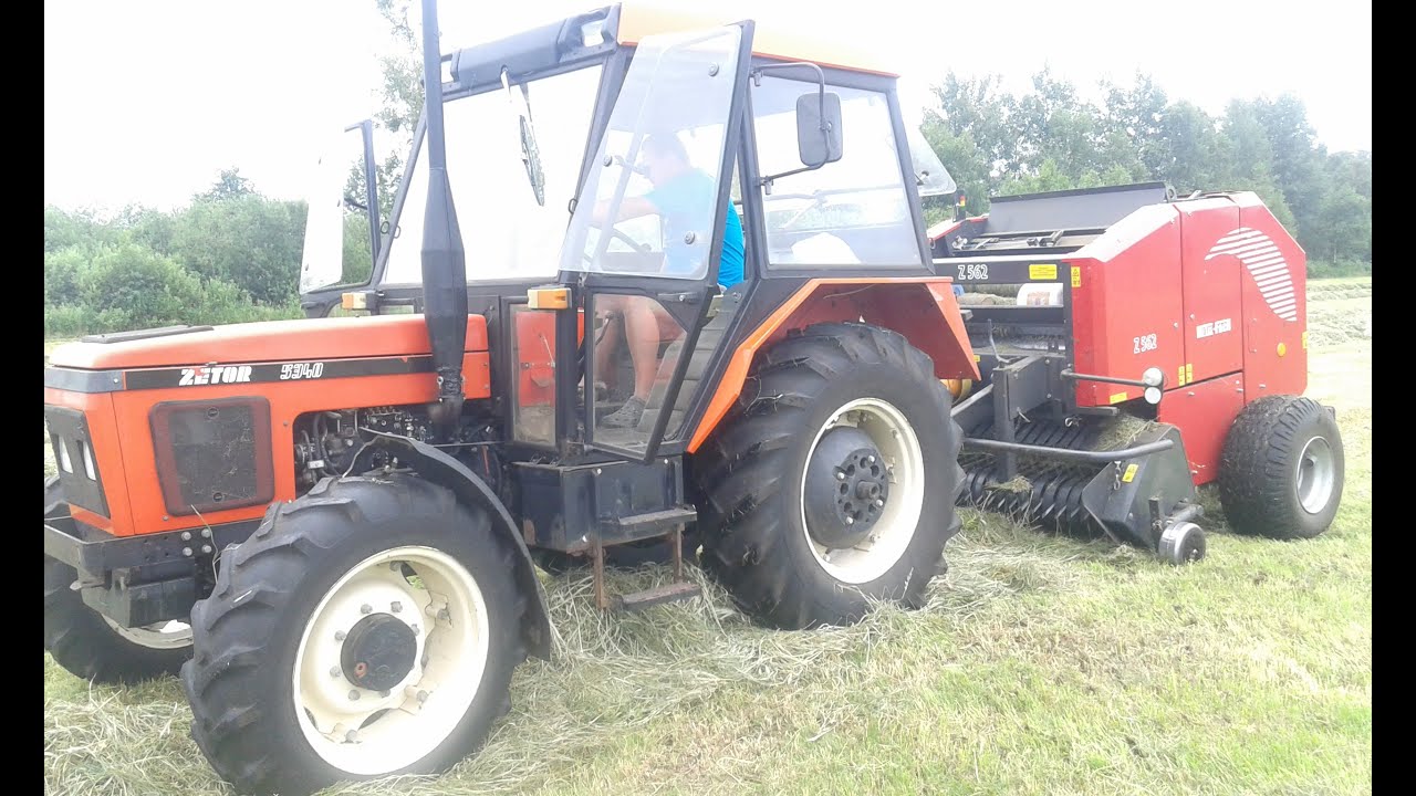 Sianokosy 2016 II pokos㋡ z nowym nabytkiem!!!  //Zetor 5340// NH 5030