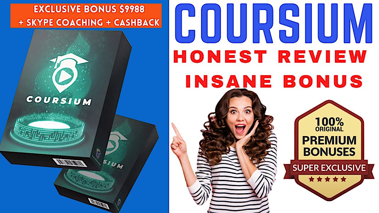 Coursium Review ✅✅🎁Bonus $9988 + VIP Skype Coaching🎁✅✅Create Video Course & Profit Again & Again✅✅
