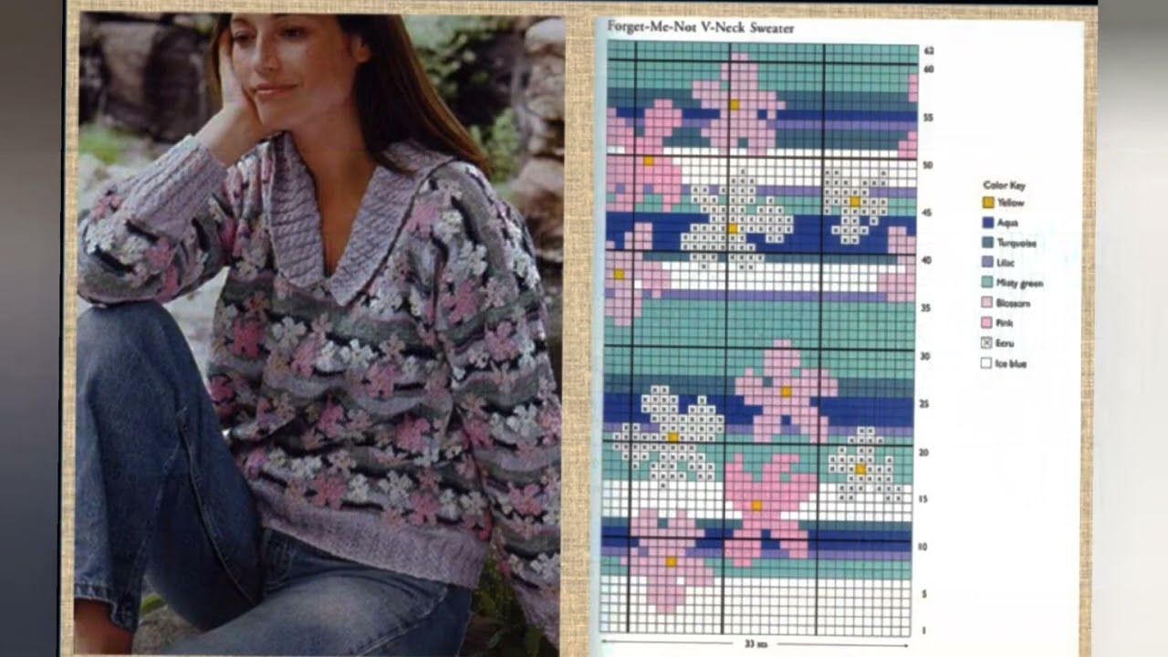 Модели и схемы 👌🏻 вязаные спицами, жаккард, интарсия (из интернета)👍✍️🌹🧶