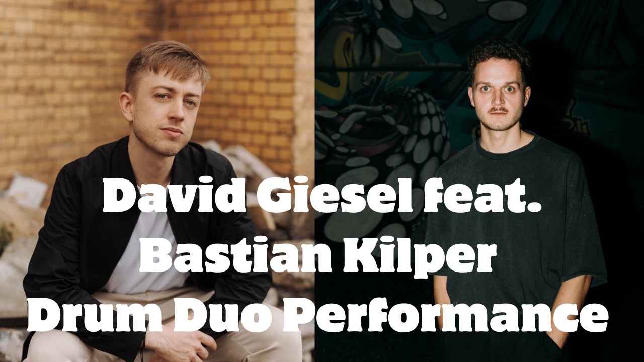 Drums only | David Giesel feat. Bastian Kilper | Drum Duo Performance