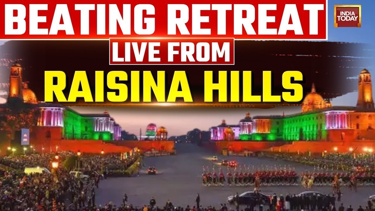 Beating Retreat Ceremony LIVE: Rashtrapati Bhavan Beating Retreat Ceremony | Beating Retreat