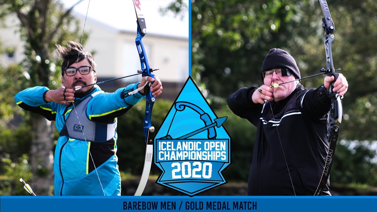 Izaar VS Ólafur - Barebow Men Gold Icelandic Open Outdoor 2020