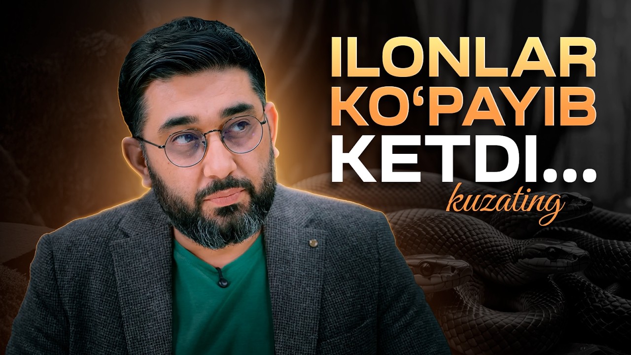 Ilonlar koʻpayib ketdi... Kuzating | @XizrAbdulkarim #abdukarimmirzayev #hikoya