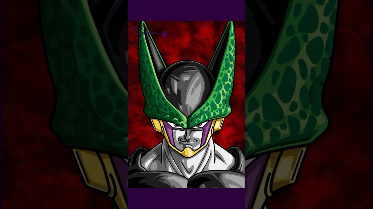 Drawing Cell From DBZ in Procreate (Timelapse)