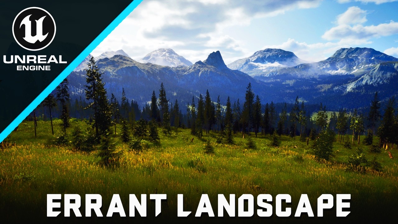 Create Landscapes in Minutes – Unreal Engine & Errant Landscape [Part 1]