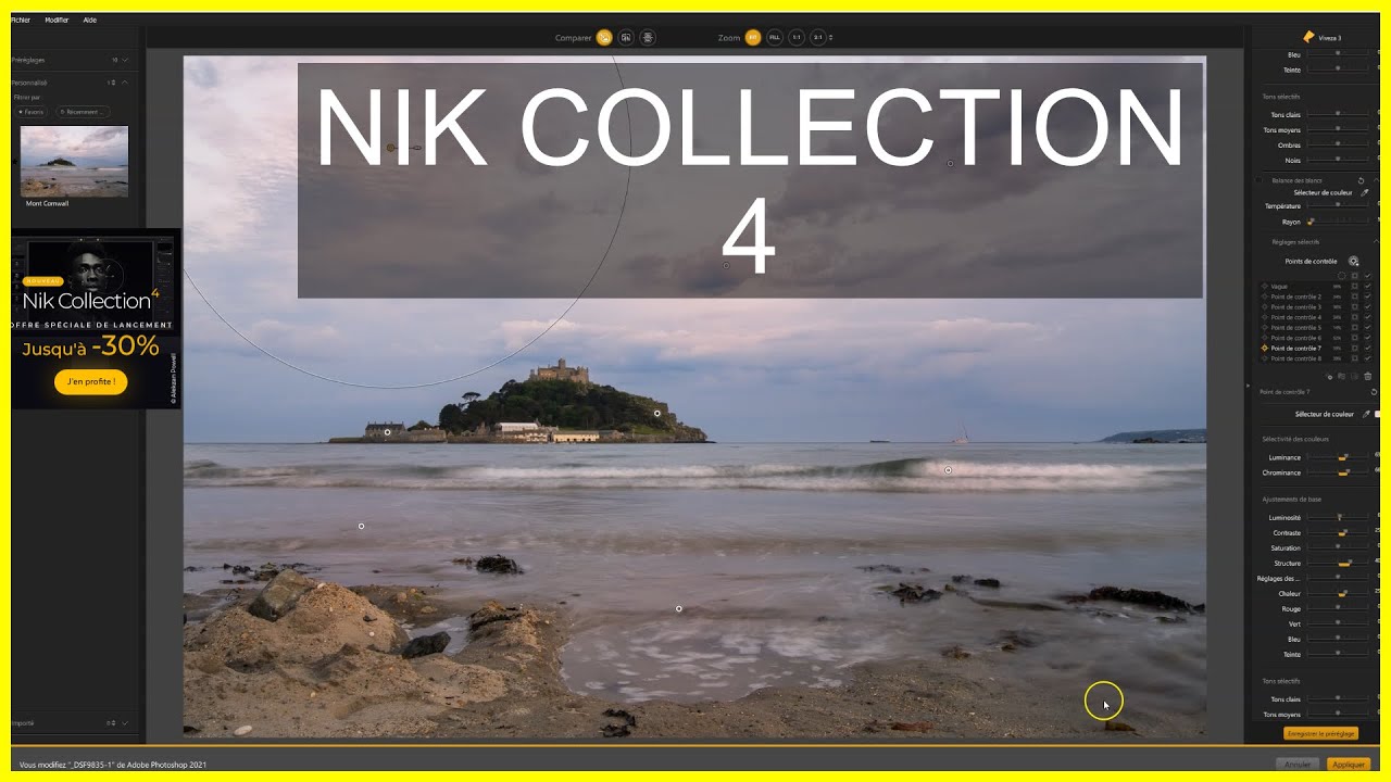 DxO Nik collection 4 Une ALTERNATIVE aux masques de luminosité | Tutoriels Eddy Kinol