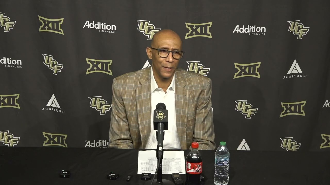 Johnny Dawkins Mens Basketball UCF Postgame 2/14/26
