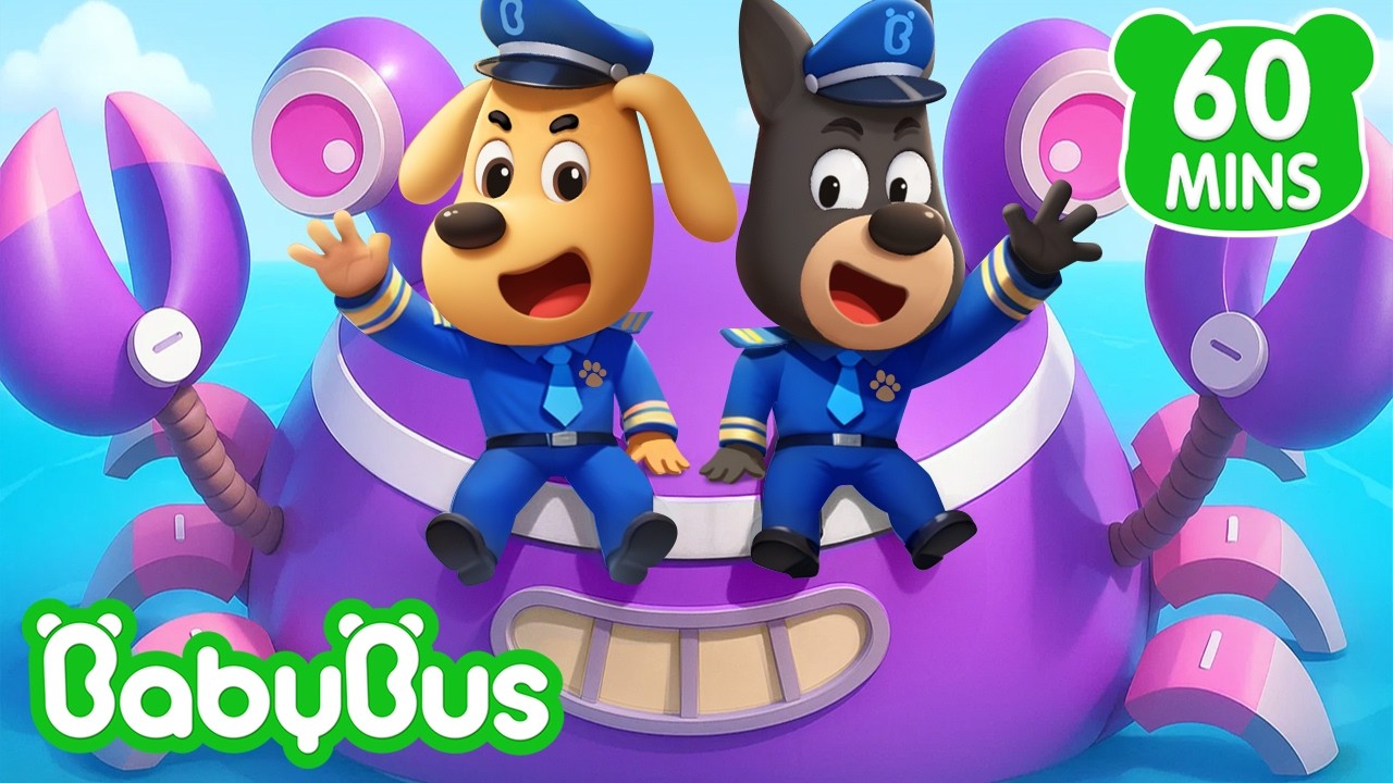 O Barco Caranguejo | Aventura na Cidade das Águas | EP30| Detetive Labrador | BabyBus Português