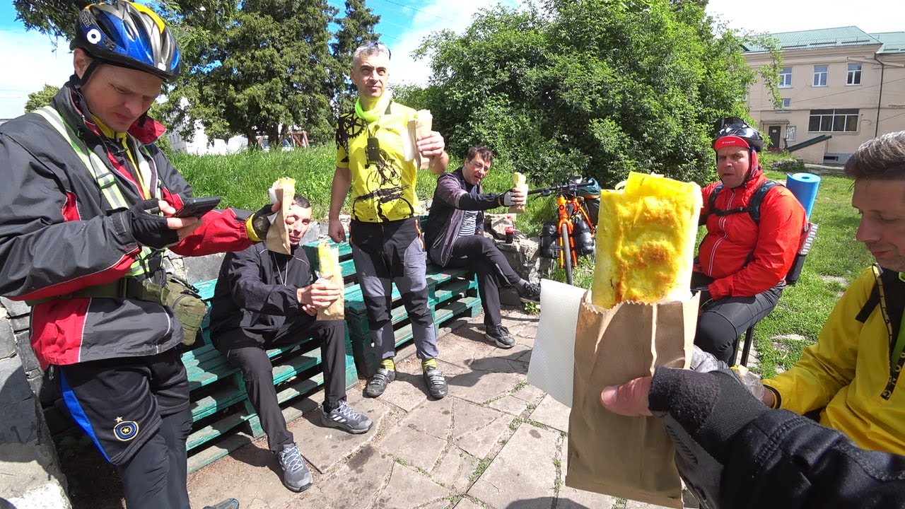 Велопоездка большой компанией в Малин.