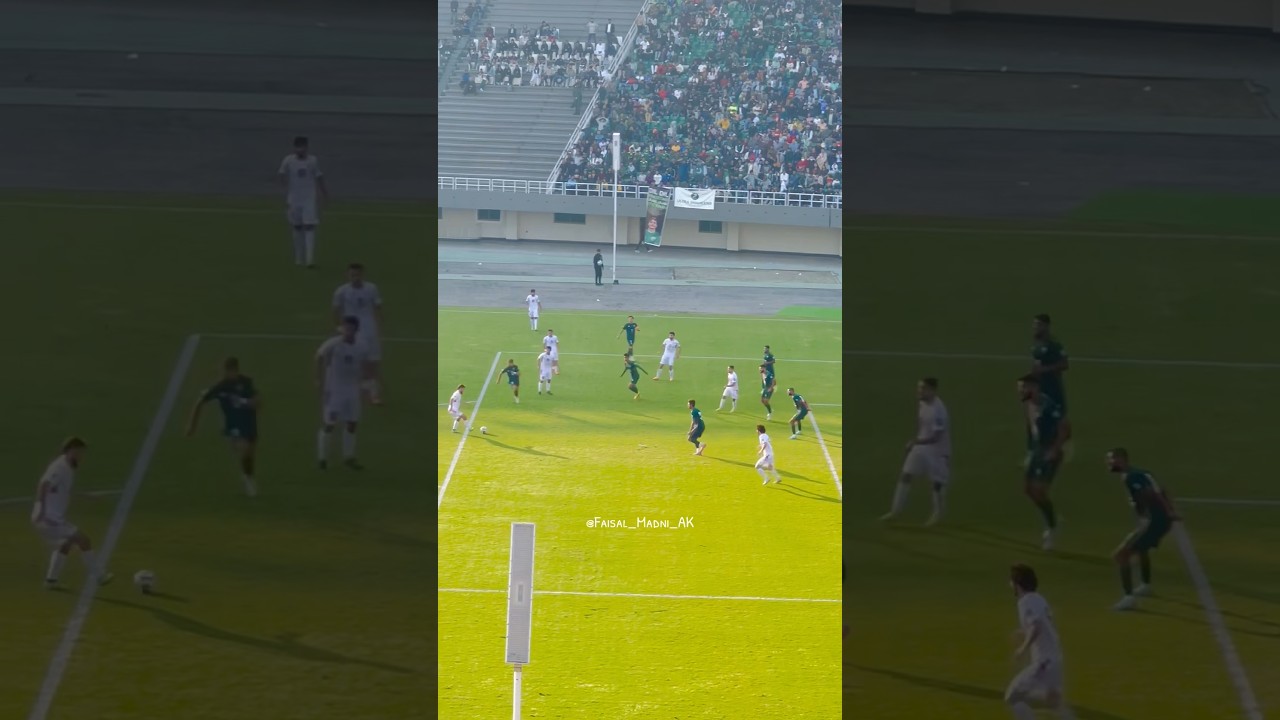 Pakistan vs Tajikistan Goal Moment | Islamabad Sports Complex #fifa #football #pff #pakistan