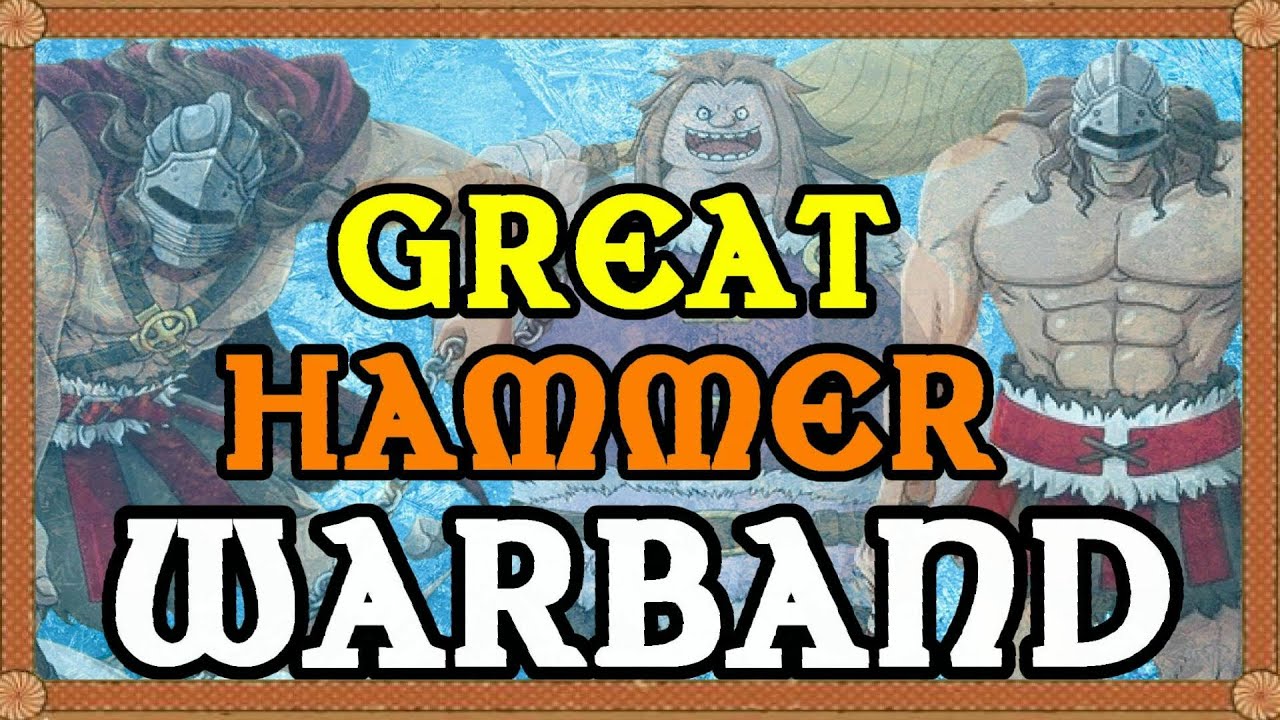 The Great Hammer Warband: Ancient Giant Shipwrights!