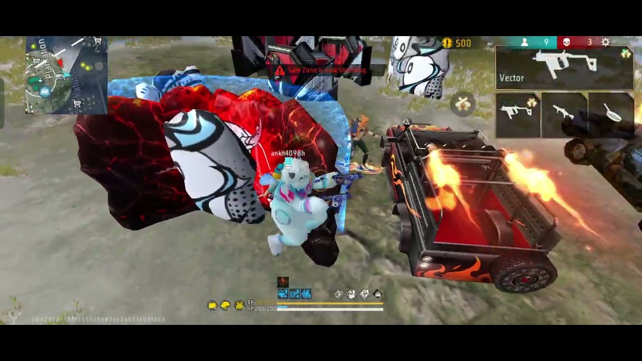 Only double vector challenge 7 kills solo gameplay || boyaah ⚡💪👑 Ap Gaming 